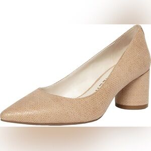 Anne Klein Mujer Aknora Slip-On Punted Toe Block Heel
